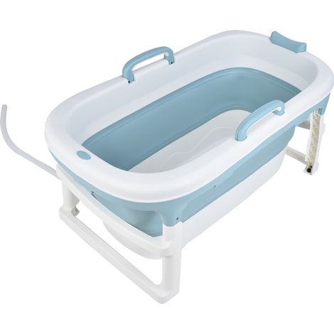 Baignoire portable pliable pour bébé et adulte, baignoire spa souple pour la maison et la salle de douche (1/5)
