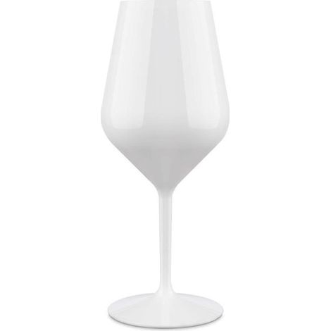 Brevetti WAF Bicchiere Calice Event Glass 47 Cl Plastica Tritan Bianco 1 Pz