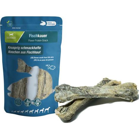 Wolters Hundeleckerli Dauerkauer Knochen aus 100 % Fischhaut 2 Stück 65 g