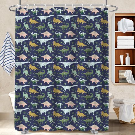 Rideau de douche 180x180 avec motif rideau imperméable pour maison secondaire (1/5)