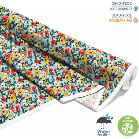 TESSUTI DECORATIVI PER ESTERNI OXFORD - Motivo Fiori I DX5291 (1/5)