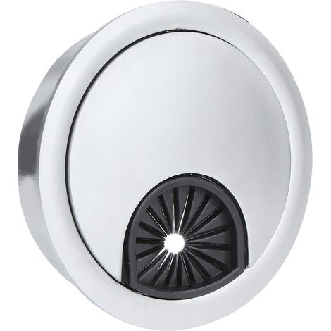 cache-trous filetés en alliage ABS pour bureau d'ordinateur (diamètre du trou : 60 mm) (1/5)
