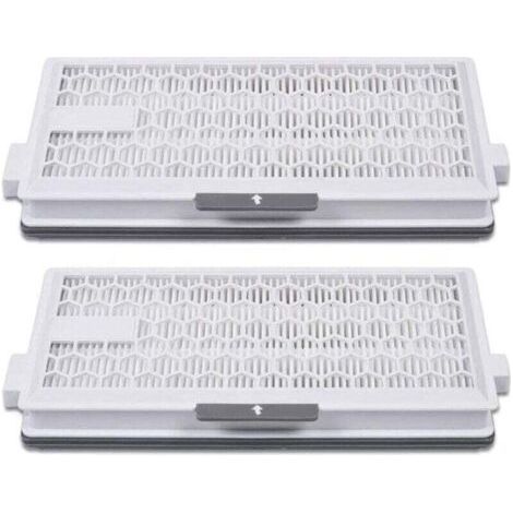 Air Clean Plus 50 Vacuum Cleaner Filter for Miele Complete C3 Powerline S8340 Vacuum Cleaner Filter, XU, Air Clean SF-HA 50 for Complete C2 C3 Compact Model C1 C2, Pack of 2 - (1/4)