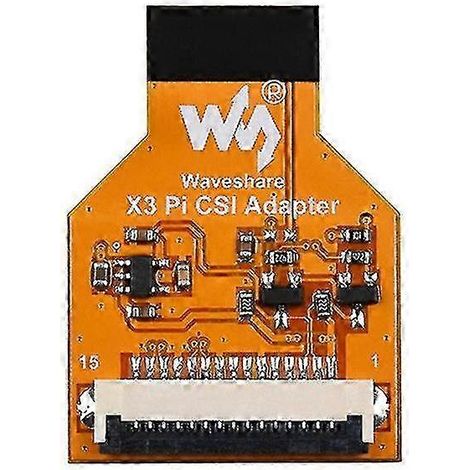 Adaptateur CSI X3 pour Rising X3 Ov5647 IMX219 IMX477, câble adaptateur CSI 24 broches vers 15 broches pour connexion caméra (1/5)