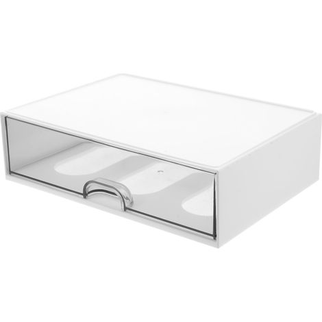 Organiseur de bureau avec tiroirs - idéal pour le rangement de produits de bureau et de cosmétiques. (1/5)