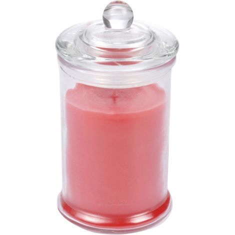Bougie Parfumée Bocal "Essentiel" 15cm Fraise (1/2)
