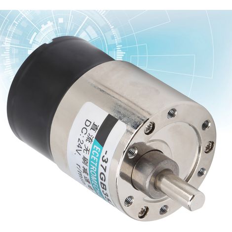 XD-37GB3525+ Halterung für bürstenlosen DC24V-Motor, kleiner bürstenloser Getriebemotor, Vorwärts- und Rückwärtslauf, niedrige Drehzahl, 200 U/min (1/5)