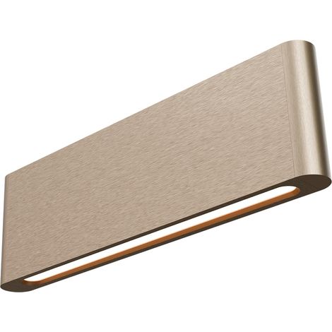 Spot mural moderne Atina 34cm bronze cuivré - 3685-01-34-DW