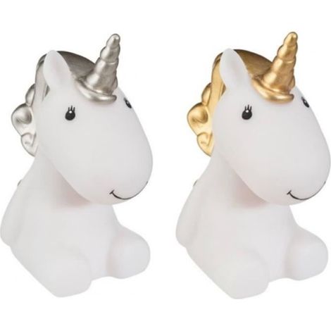Filiyano – lampe de décoration pour – Veilleuse licorne LED 12 x 7 x 13,5 cm, lampe de décoration pour chambre d'enfant (1/2)