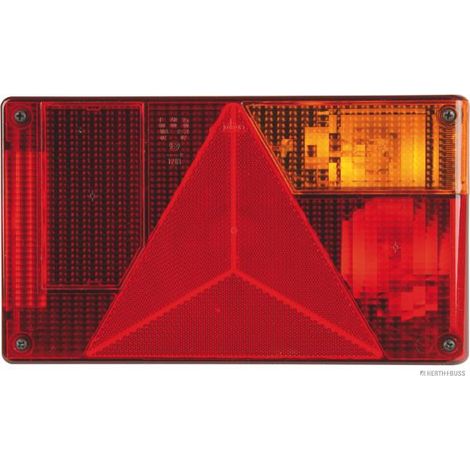 Luz trasera herthbuss AV123 transparente 16 por 10 cm