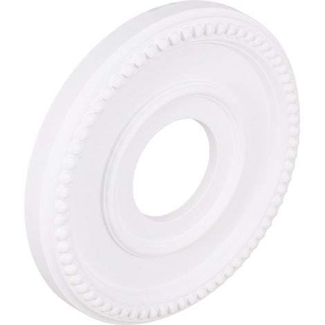 Médaillon rond GARVALON en polyuréthane pour ventilateurs de (1/5)