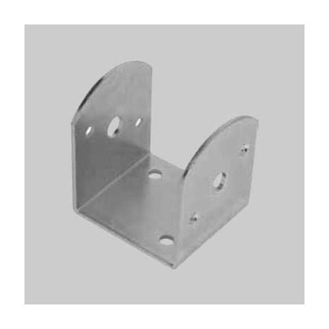 PIASTRA AD 'U' PER TRAVI INCLINATE  90x90x90 mm