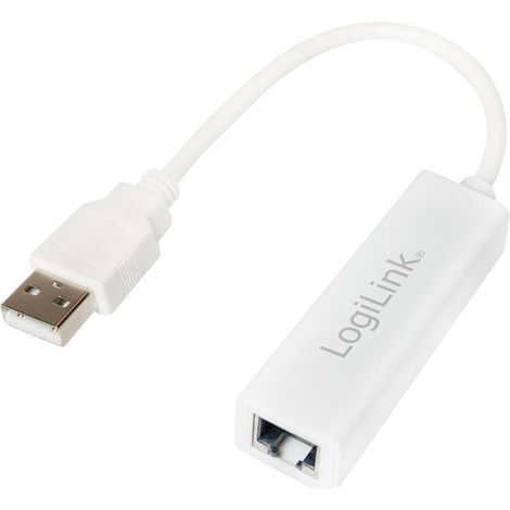 Adaptador USB 2.0 a Fast Ethernet RJ45 - LogiLink, UA0144B