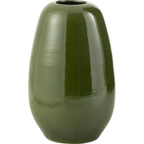 Vase Design en Porcelaine "Lola" 55cm Vert (1/3)