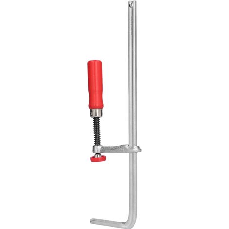 Set mit 2 verstellbaren Aluminiumklemmen 300x60mm, rutschfester Pappelholzgriff, sichere Halteflansche für die Holzbearbeitung (1/5)
