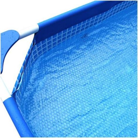 Bâche à bulles rectangulaire 300 cm x 200 cm pour piscine Bâche de piscine - Bleu (1/4)
