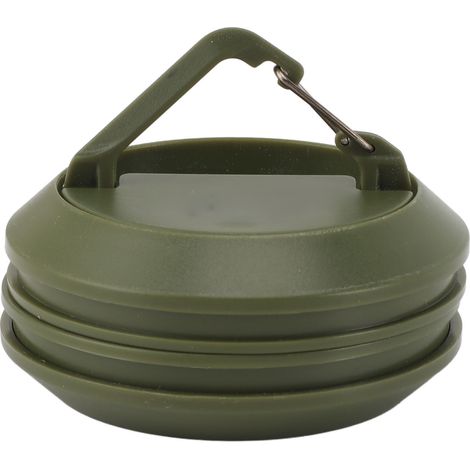 Crochet magnétique pour tente, facile à installer, forte aspiration pour lampes torches LED, cordes de camping, vert militaire (1/5)