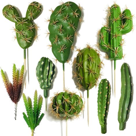 10 Pz Succulente Artificielles Plantes Artificielle Cactus Succulentes Artificielles Petit Plantes Succulentes Artificielles Décoration pour La Maison Jardin Intérieur Décoration (1/5)