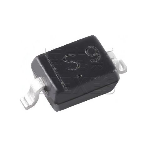 Changdian/Changjing BAT46WS SOD-323 100V/150mA Schottky Diode, electronic component, 5 units.
