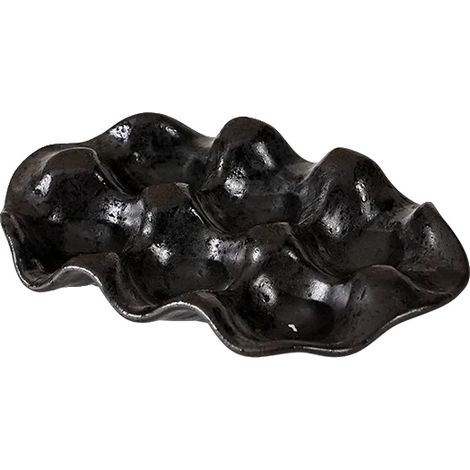 Bandeja para huevos, material cerámico, diseño moderno, D (1/2)