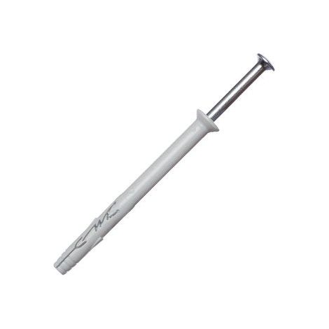 Lot de 20 chevilles et vis à frapper nylon Spit, diam. 6 x L. 65 mm (1/2)