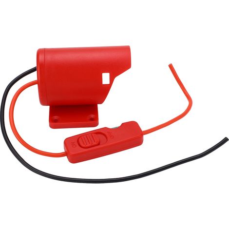 Adaptateur batterie 12V pour outillage électrique, convertisseur avec porte-fusible 30A et bornier de raccordement (1/5)