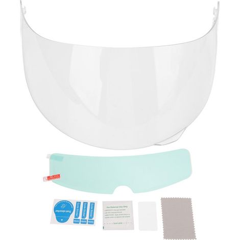Visière de casque moto remplacement AGV K5/S3/K3/SV avec film anti-buée transparent et anti-rayures (1/5)
