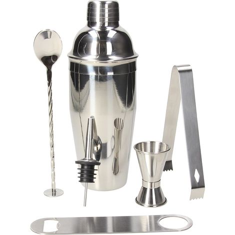 Tognana Set Cocktail Christmas 6 Pezzi Acciaio Inox (1/2)