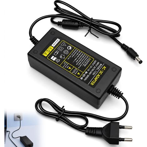 Adaptateur Alimentation 12V 5A 60W Transformateur Secteur LED (1/5)