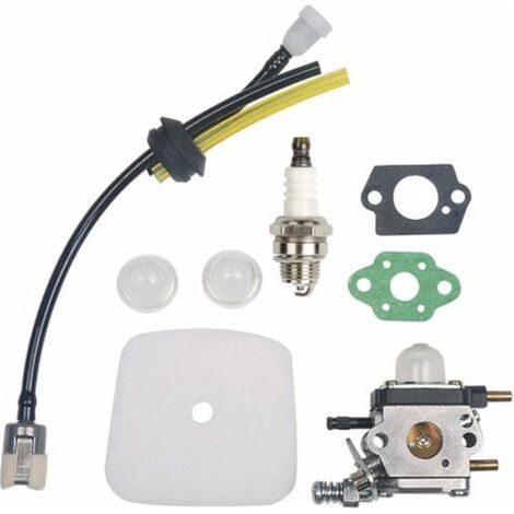 Kit carburateur avec filtre à air et bougie d'allumage pour motoculteur Mantis 7222, 7225, 7230, 7234, 7920, 7924 (1/5)