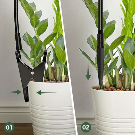 Vollspektrum-LED-Pflanzenlampe mit Timer und einstellbarer Intensität, USB-Pflanzenlampe für den Innenbereich, Wachstumslampe für Zimmerpflanzen (1/4)