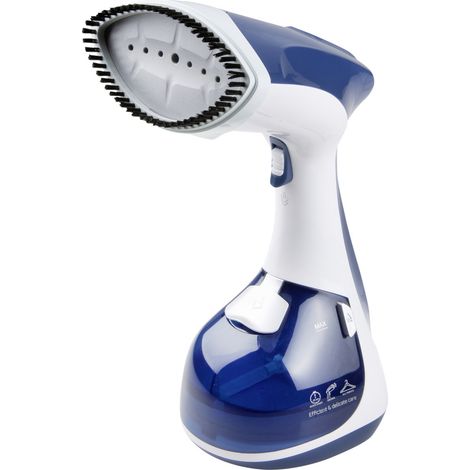DOMO  DO7057S Dampfglätter 1800 W Weiß-Blau
