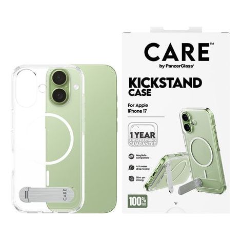 CARE Feature Case clear w. Kickstand iPhone 17