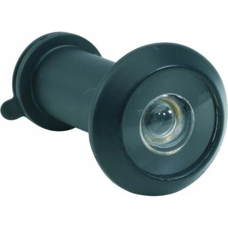 Mirilla seguridad puerta 35-65mm cristal negro 14mm
