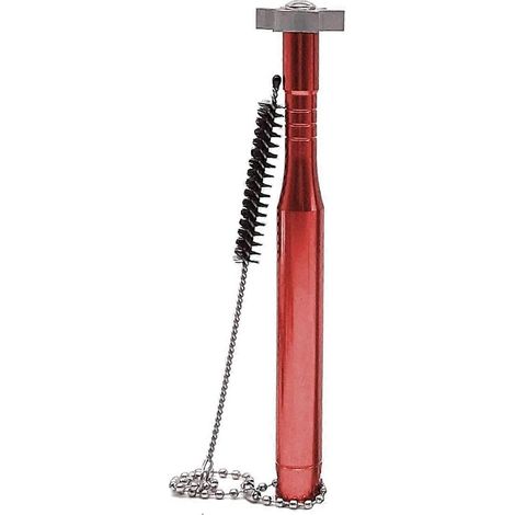 Golfschlägerreiniger, Schlägerreparaturbürste, Rillenbürste, Golfwerkzeug, Rot