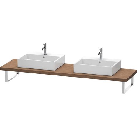 Duravit UNIVERSAL consolle 550xbis 800x45mm noce america