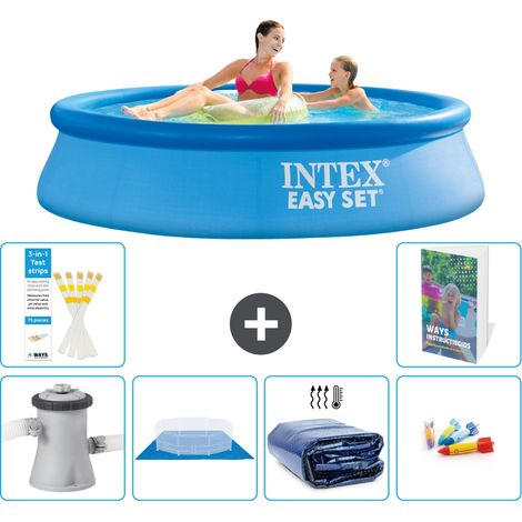 Easy Set Pool Rund - 244x61 cm - 7-teilig S220 (1/5)