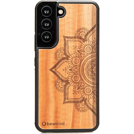 Custodia in legno per Samsung Galaxy S22 MANDALA APPLE TREE (1/3)