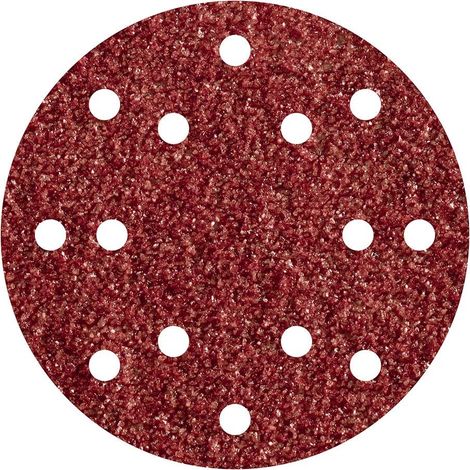Jeu de 5 disques de ponçage à liant corindon, pour exc. grain 80 ø 150 1842000 wolfcraft. (1/2)