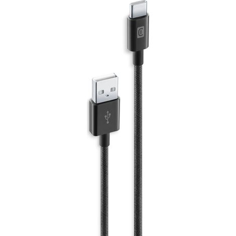 Cellularline Cavo Telato 150 cm - USB to USB-C Cavo telato ultra-resistente (1/2)