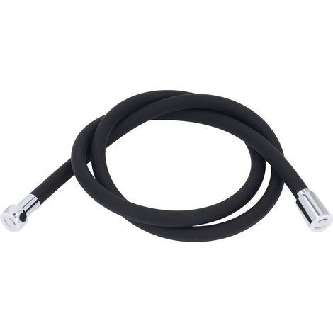 Tuyau de douche Flexible de 4,9 pieds de long, remplacement portatif, Extension universelle en acier inoxydable et Silicone. (1/5)