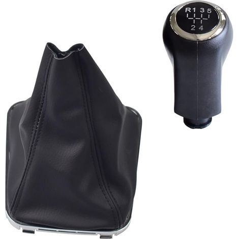 Pommeau de levier de vitesse pour Opel Zafira B 2005 2006-2014 pommeau de levier de vitesse (5 vitesses - set R sur le dessus) (1/5)