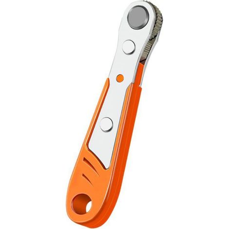 Tournevis Phillips - Cliquet Réversible 16 Dents - Embout PH2 Magnétique - Pour Espaces Confinés - 1 Pièce (1/4)