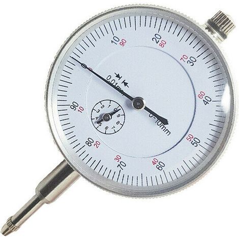 Comparatore Centesimale a Orologio 0-10mm Risoluzione 0,01mm per Base Magnetica