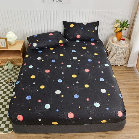 Brushed Printed Sheets Fitted Sheets Pillowcases Bedding (1/2)