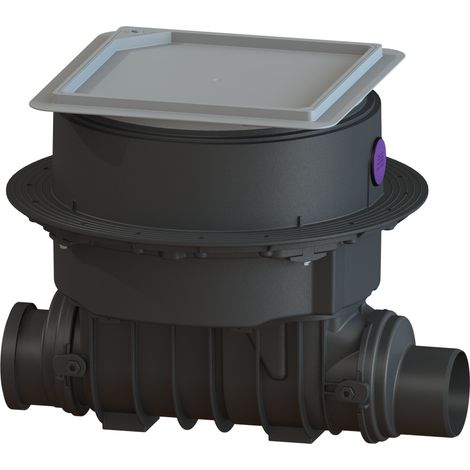 - Dispositif anti-retour Staufix SWA DN 125, plaque de base, carrelable