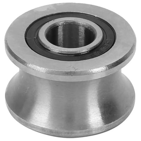 Galet de guidage en U U22 à fond rond - palier lisse 822,514,5 mm (1/5)