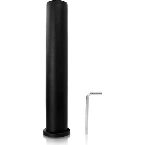 Adaptateur pour haltère 1 pièce Nylon noir Conversion 2,5 cm à 5 cm Pour musculation (1/5)