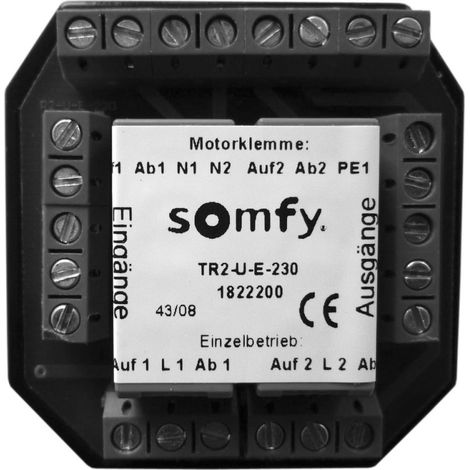 Motorisierung für Rollladen Somfy tr1-u-e-230 Unterboden smart Home