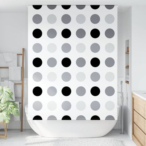 Maison Exclusive - Tenda a Rullo Doccia 150x240 cm Larghezza Tessuto 146 cm (1/5)